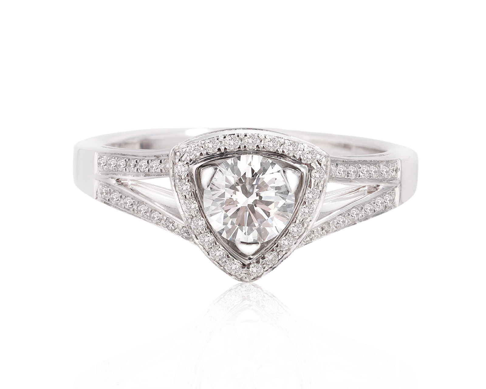 Оригинальное золотое кольцо с бриллиантами 0.69ct Mauboussin 010925/2 Оригинальное золотое кольцо с бриллиантами 0.69ct Mauboussin 010925/2