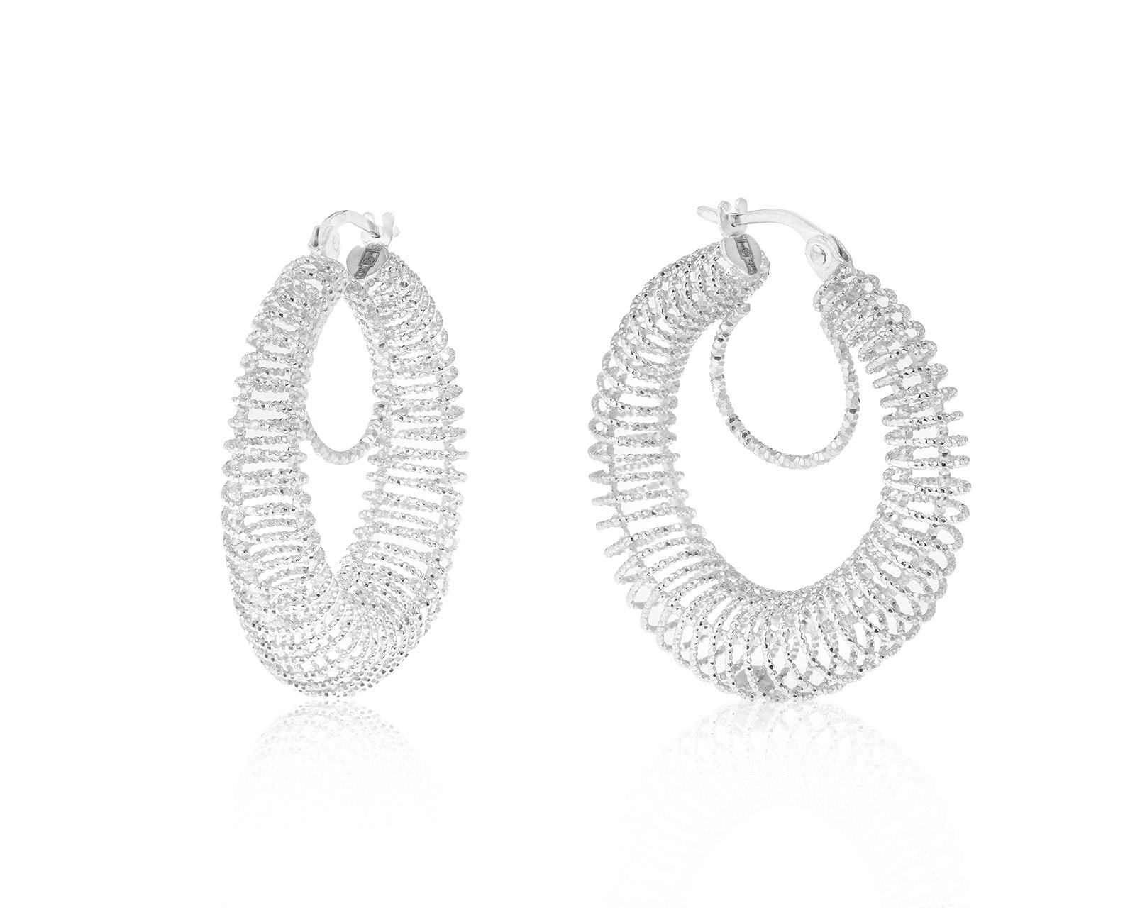 Итальянские золотые серьги с бриллиантами 0.22ct – купить за 47 500 ? в ...