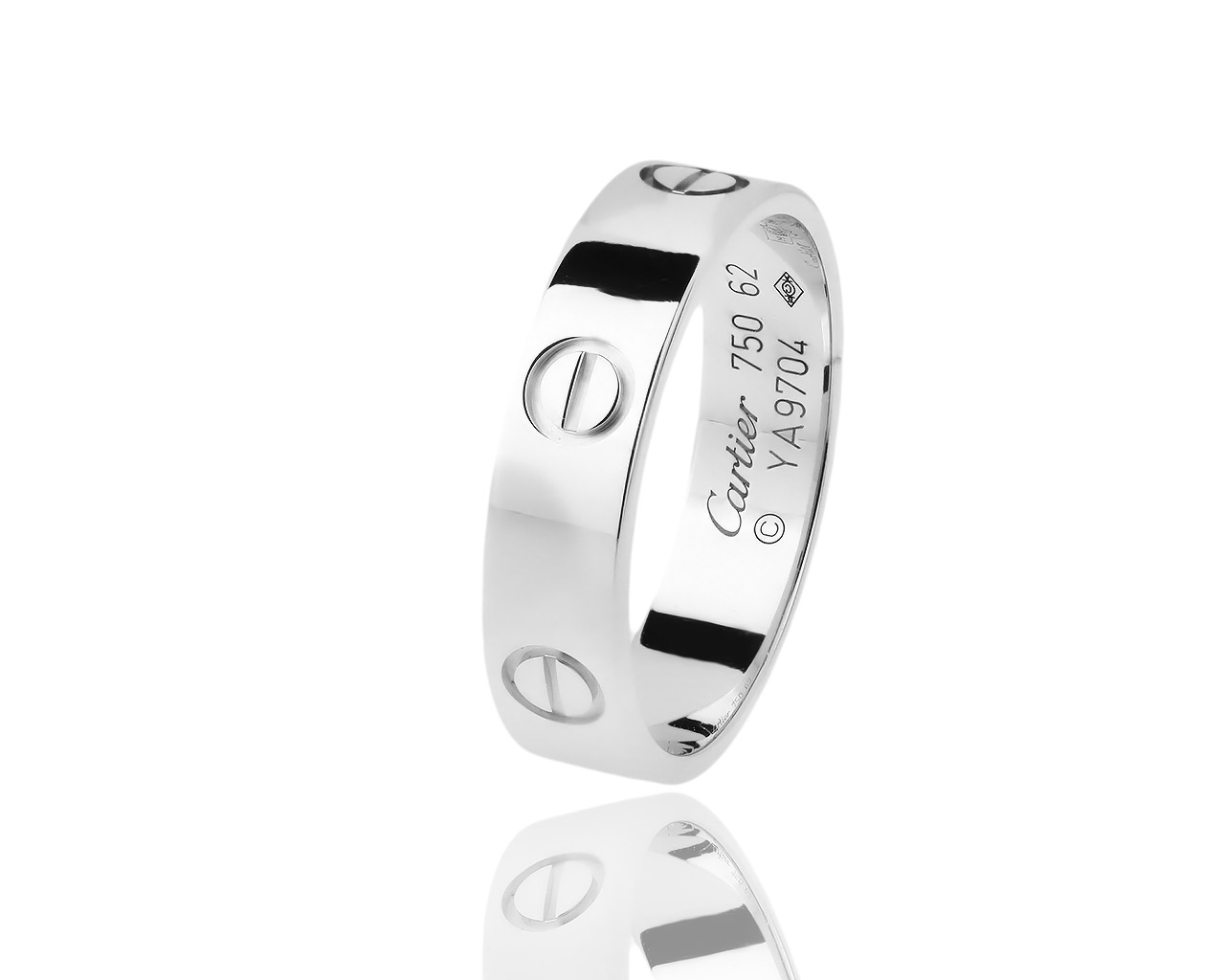 Прекрасное золотое кольцо Cartier Love 270319/5 Прекрасное золотое кольцо Cartier Love 270319/5