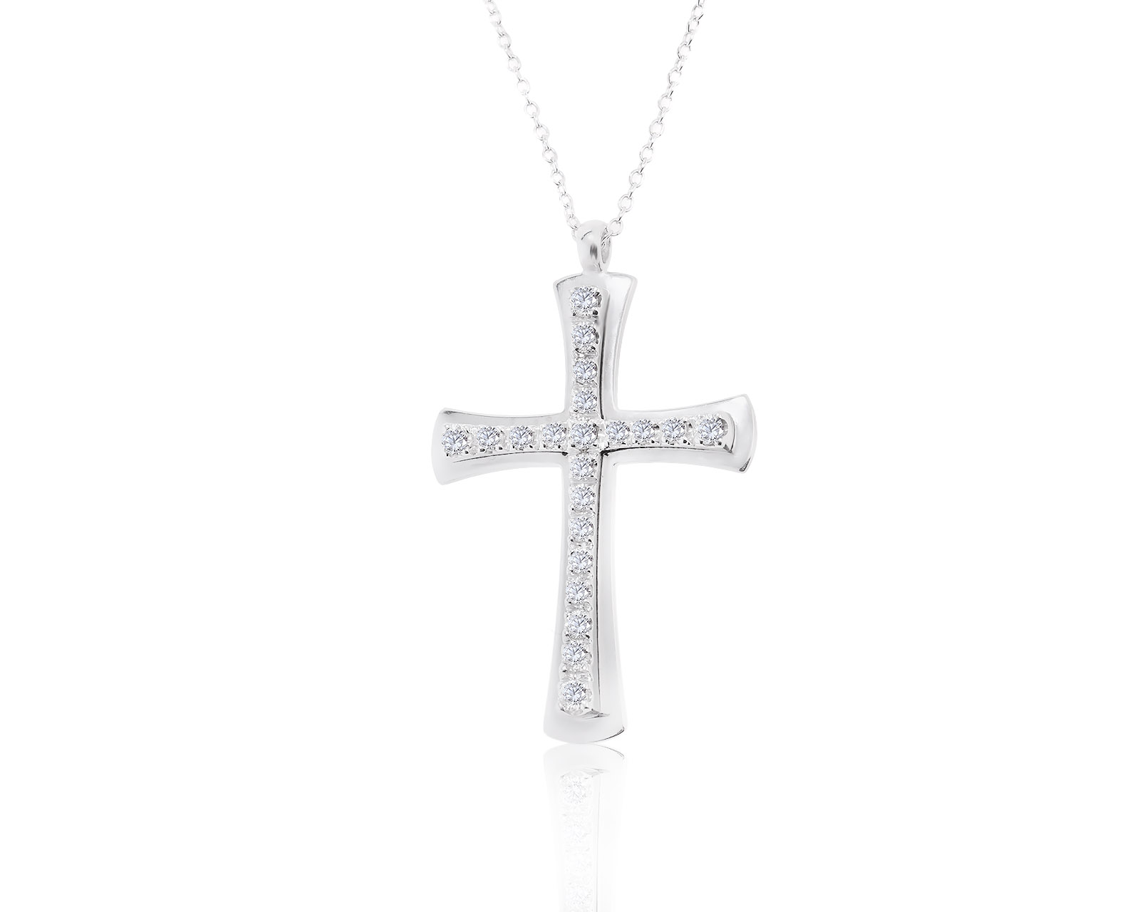 Оригинальное золотое колье с бриллиантами 0.57ct Damiani 250622/1 Оригинальное золотое колье с бриллиантами 0.57ct Damiani 250622/1