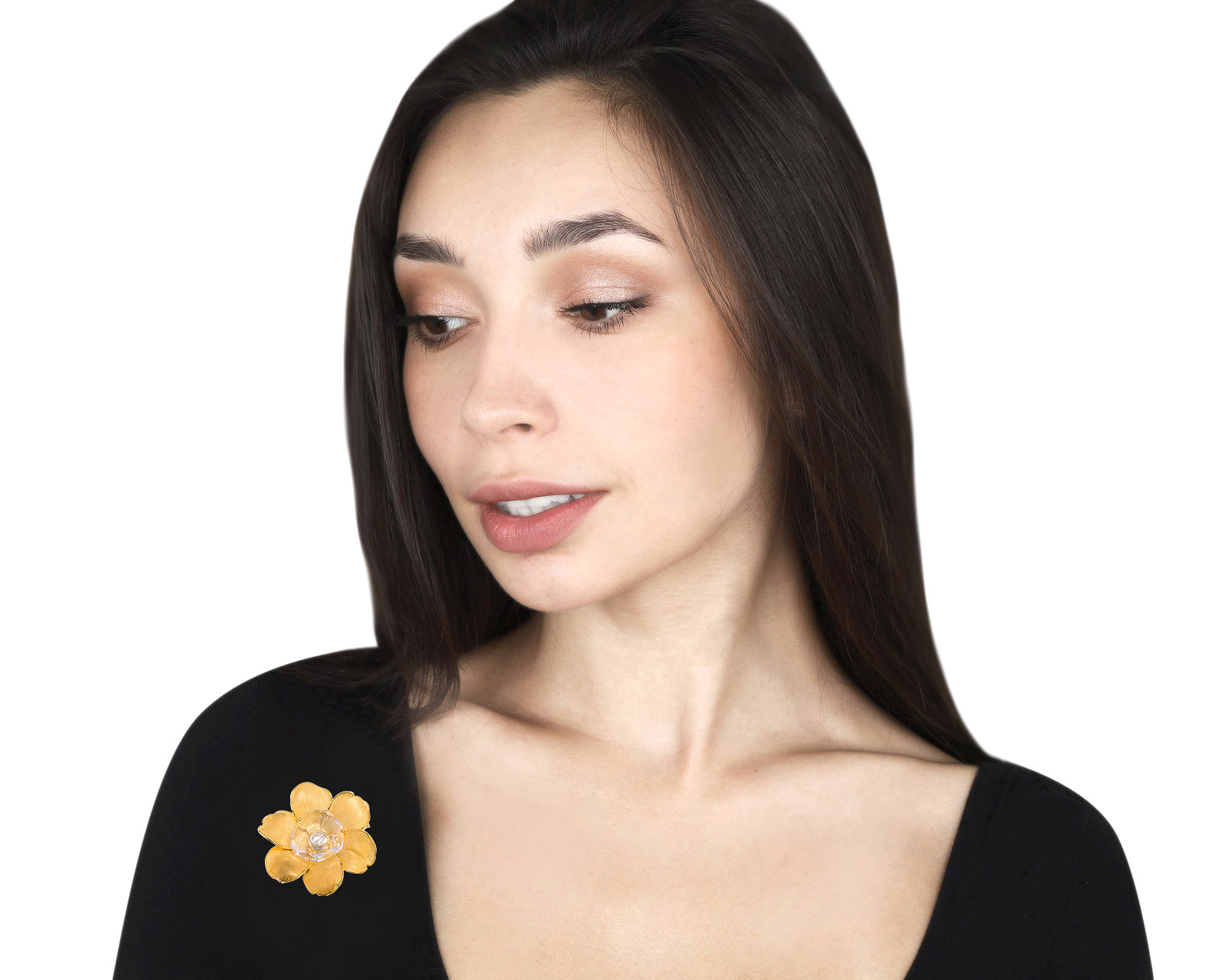 Оригинальная золотая брошь-браслет Carrera y Carrera Gardenia