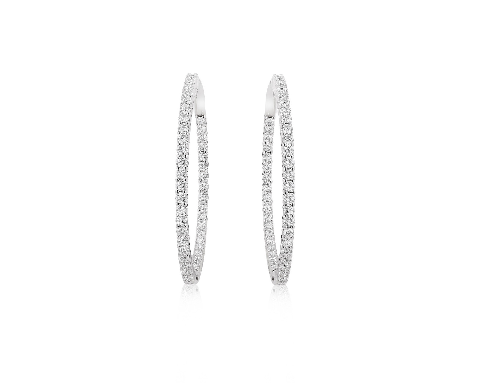 Оригинальные золотые серьги с бриллиантами 2.79ct Constantin Artmayer