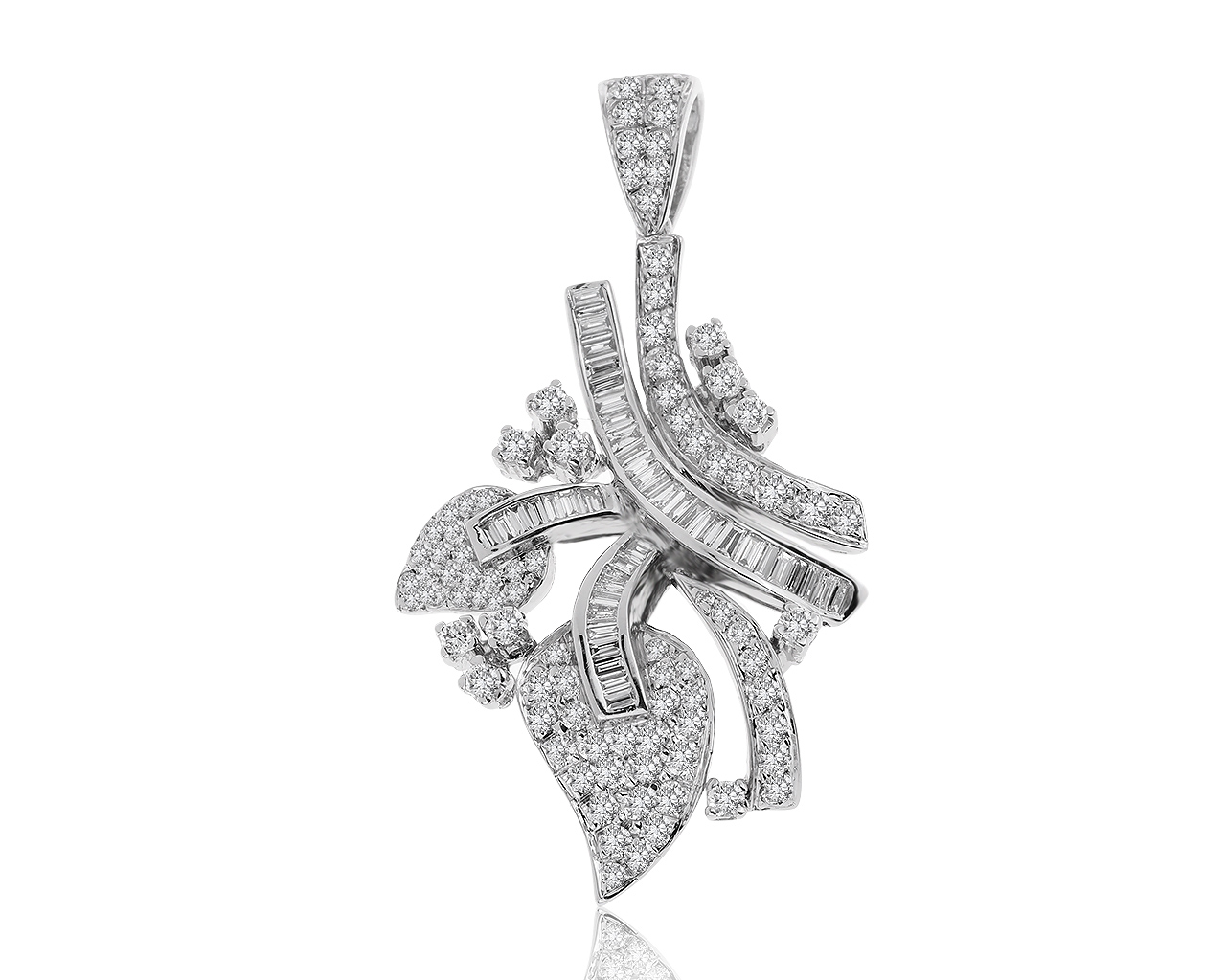 Завораживающий золотой кулон с бриллиантами 1.82ct 010320/2