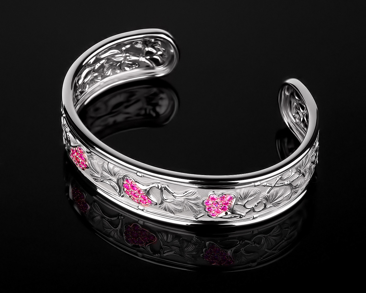 Золотой браслет с сапфирами Carrera y Carrera