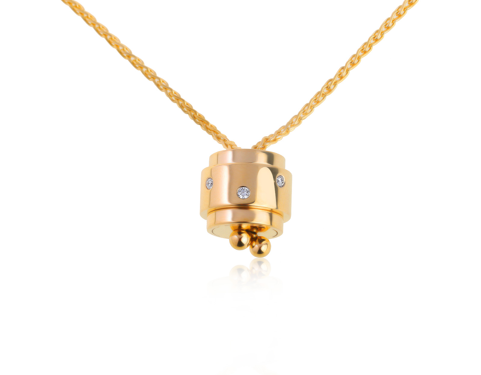 Оригинальный золотой кулон с бриллиантами 0.10ct Piaget Possession 240721/8 Оригинальный золотой кулон с бриллиантами 0.10ct Piaget Possession 240721/8