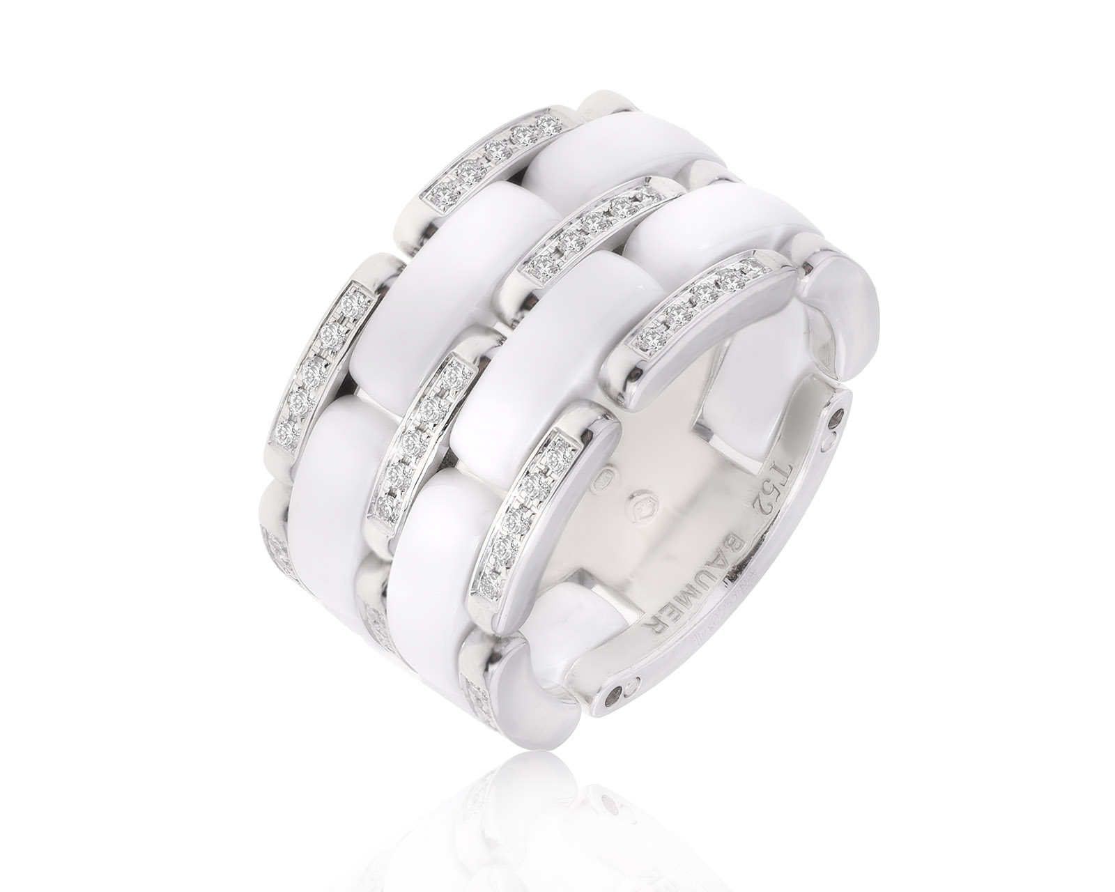 Оригинальное золотое кольцо c бриллиантами 0.30ct Chanel Ultra 290824/1