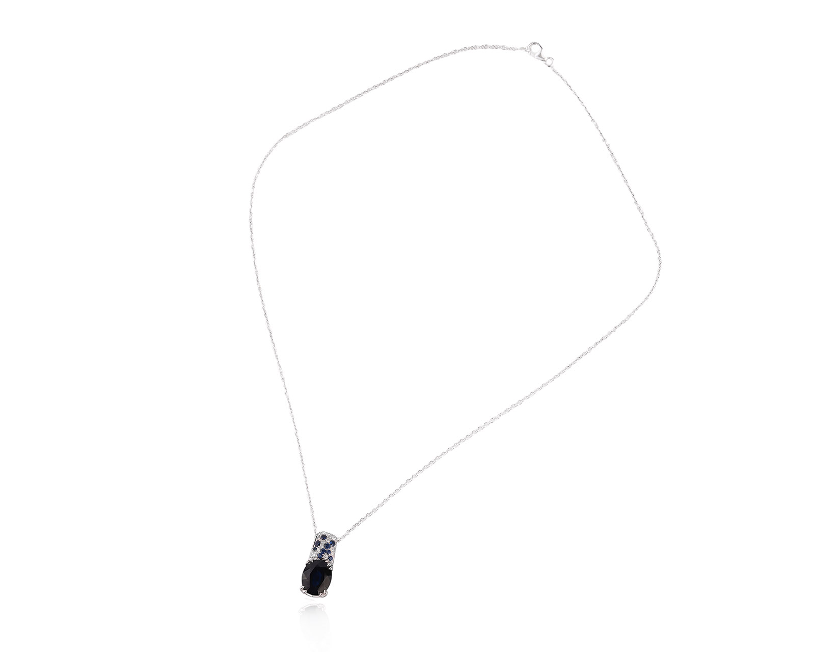 Оригинальный золотой кулон с сапфиром 4.00ct Mauboussin Bague Saphir d'Amour