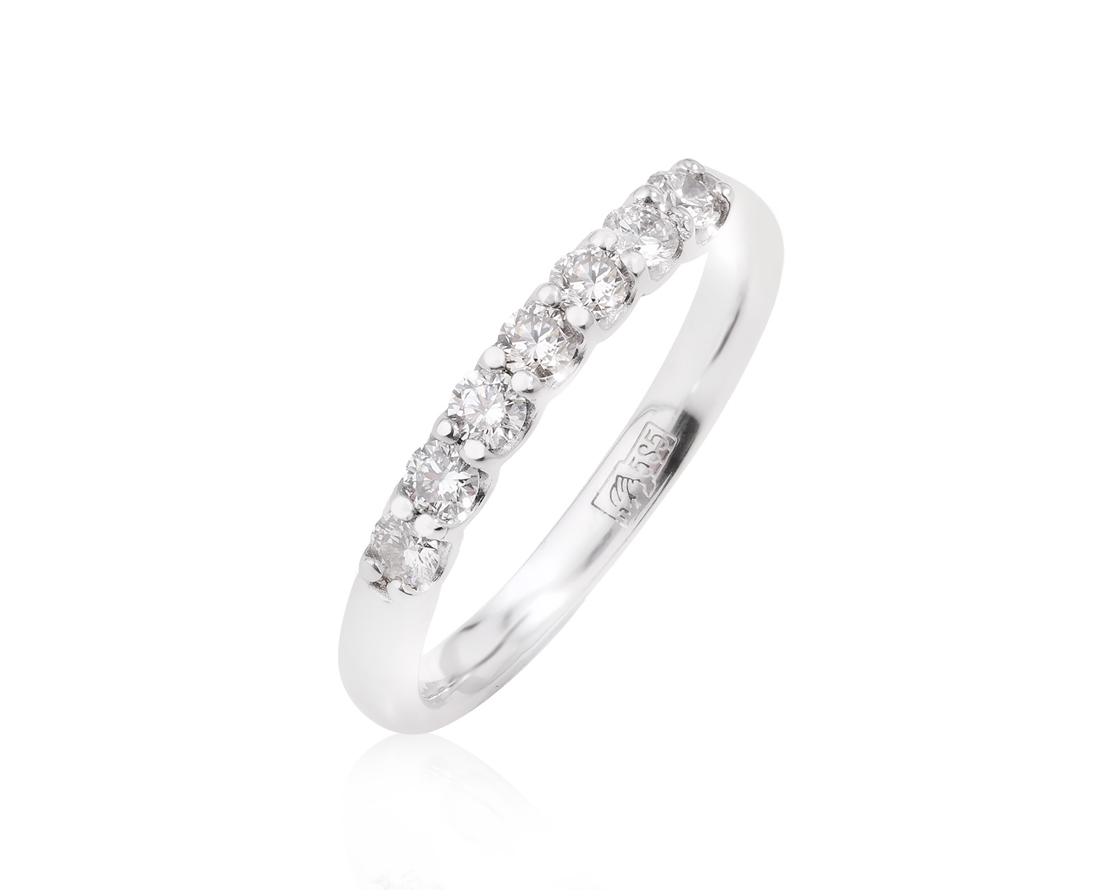 Золотое кольцо с бриллиантами 0.24ct 260624/1