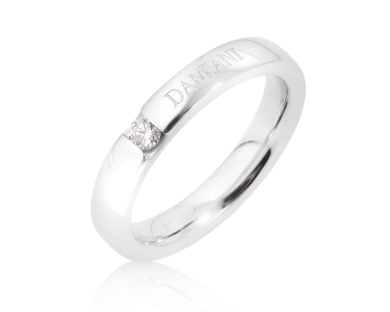 Оригинальное золотое кольцо Damiani Veramore 081125/1