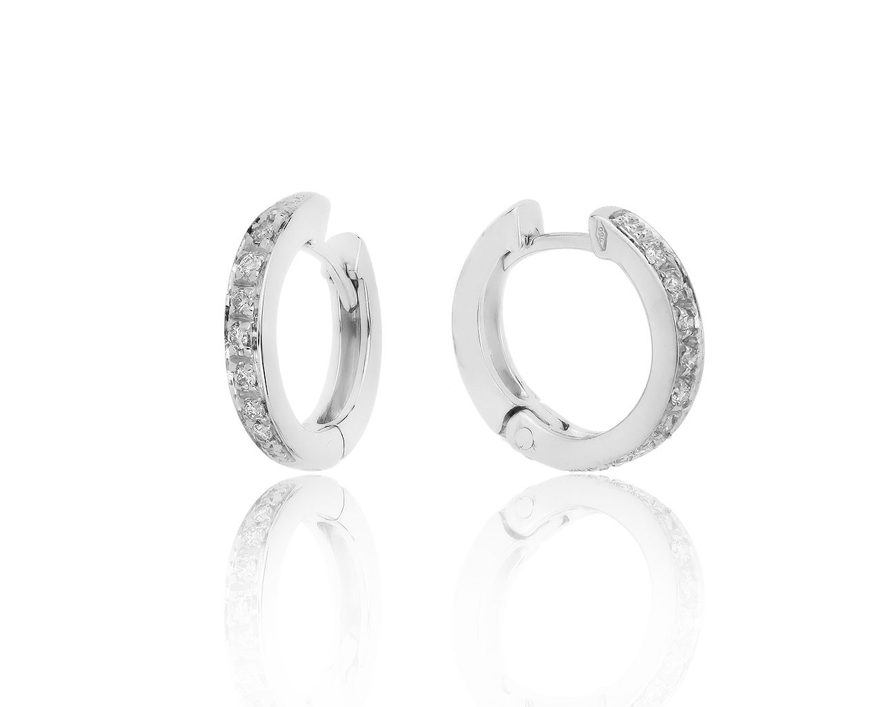Оригинальные золотые серьги с топазами 9.58ct Deambrogio Fratelli