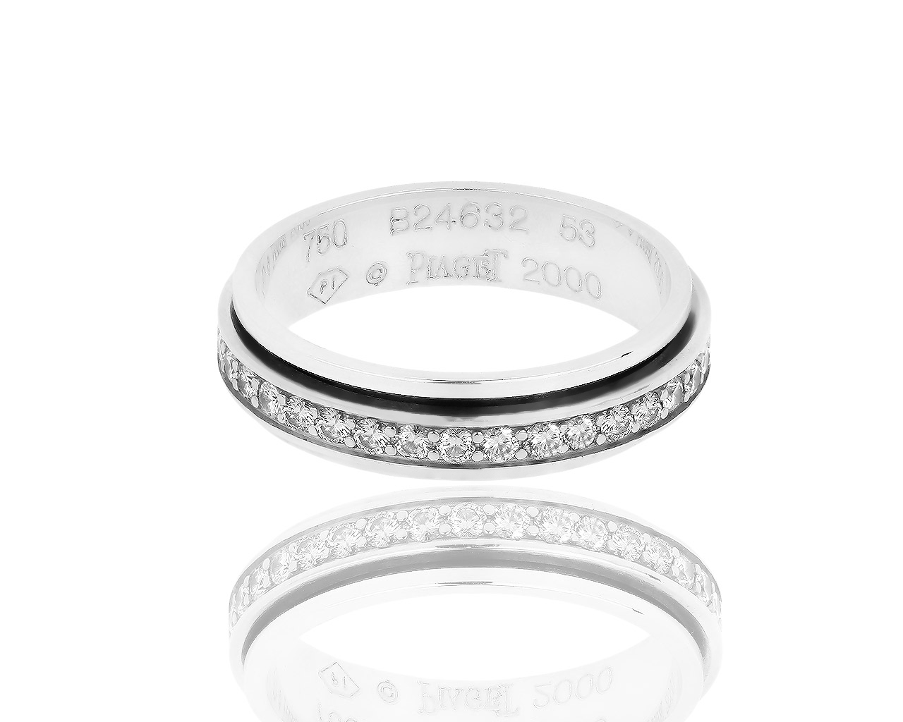 Золотое кольцо-дорожка с бриллиантами 0.50ct Piaget Possession 180818/8