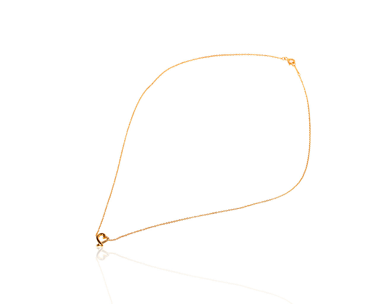 Оригинальный золотой кулон Tiffany&Co