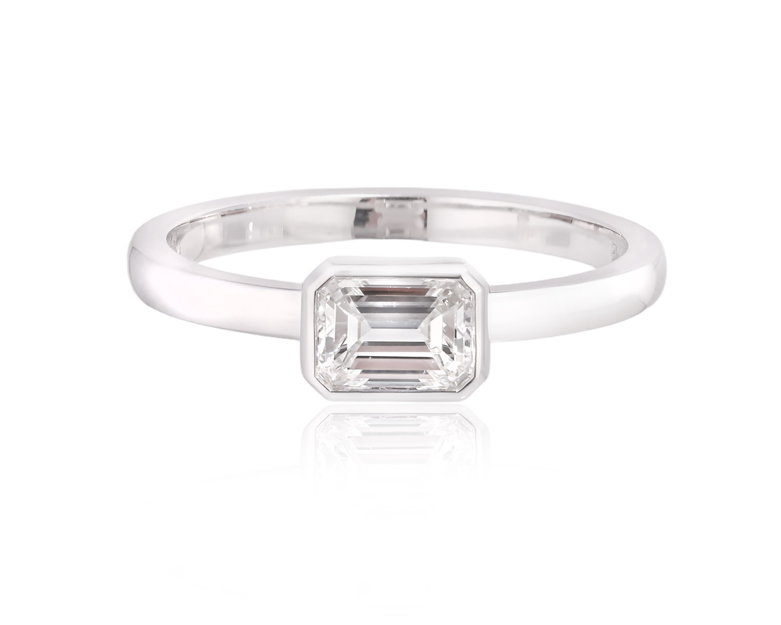 Золотое кольцо с бриллиантом 0.70ct Evgeny Matveev