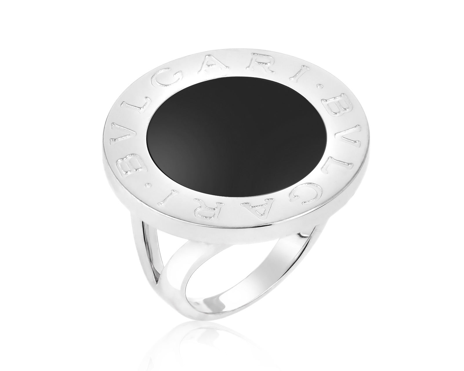 Оригинальное золотое кольцо с ониксом 2.75ct Bvlgari 101123/1