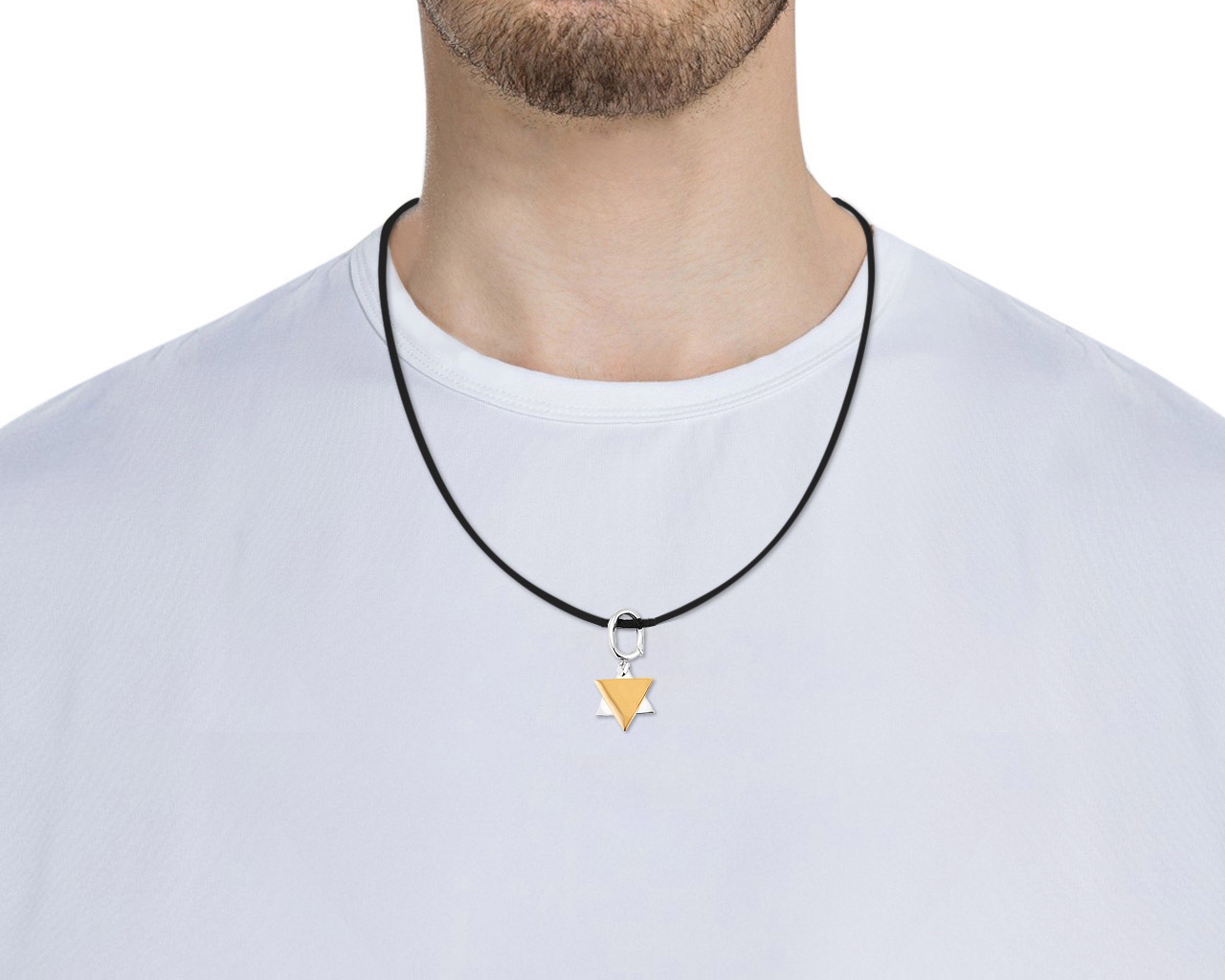 Оригинальный золотой кулон Sauro