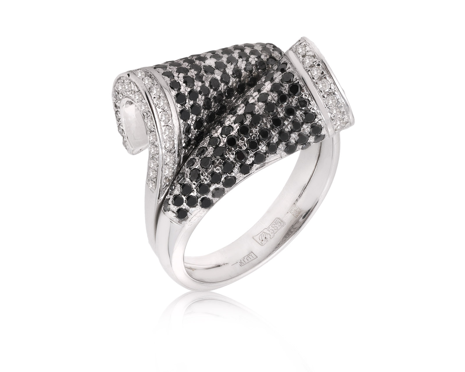 Золотое кольцо с бриллиантами 1.04ct 290425/10