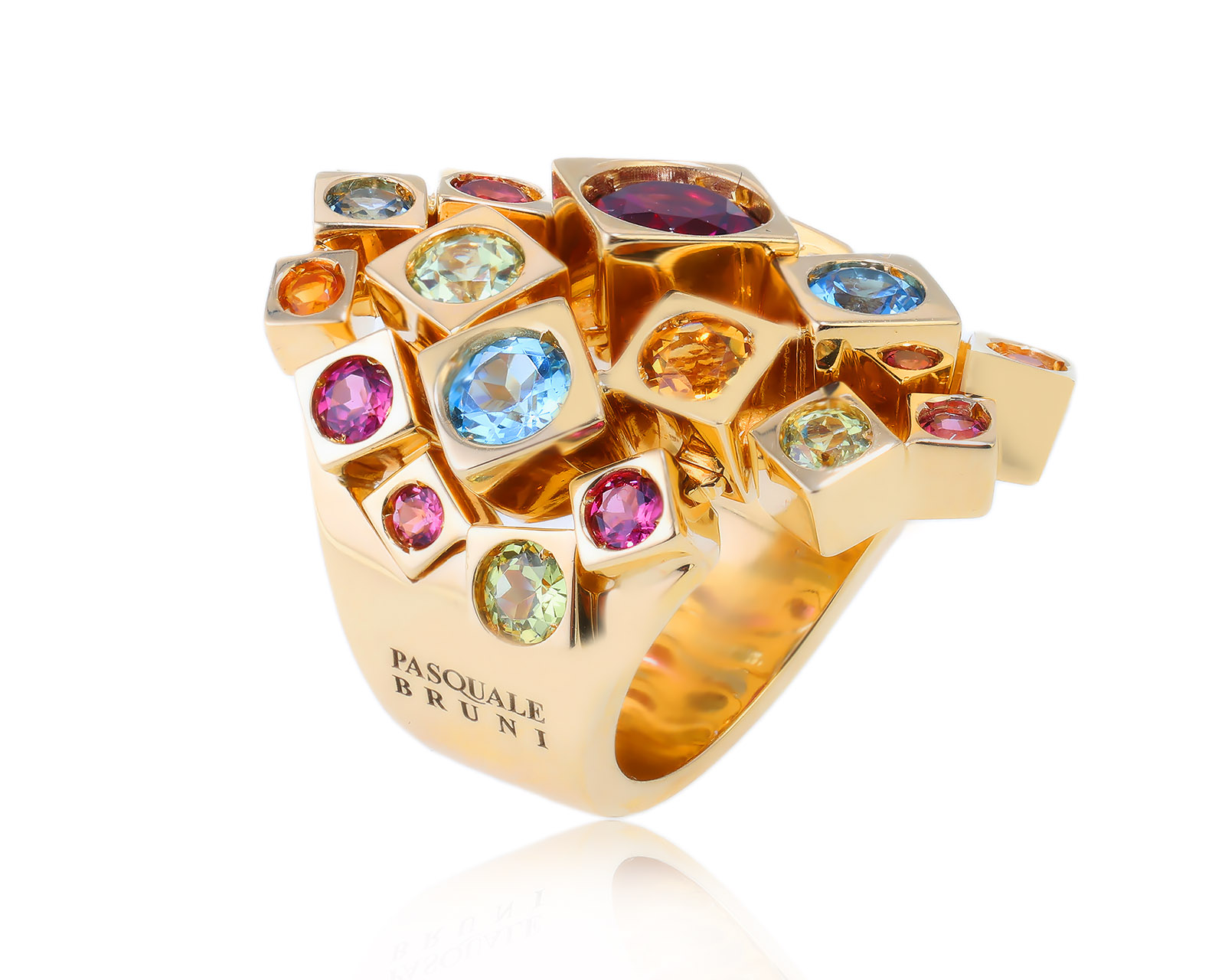 Оригинальное золотое кольцо Pasquale Bruni Manhattan 310823/2