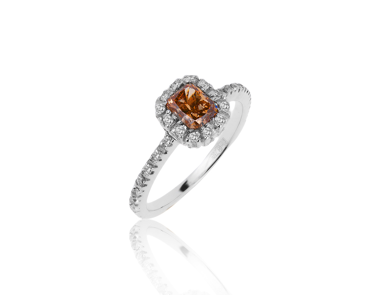 Богатое золотое кольцо с бриллиантами 1.09ct 061119/2 Богатое золотое кольцо с бриллиантами 1.09ct 061119/2