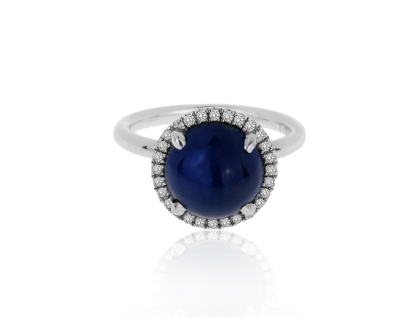 Стильное золотое кольцо с сапфиром 6.71ct 130519/21