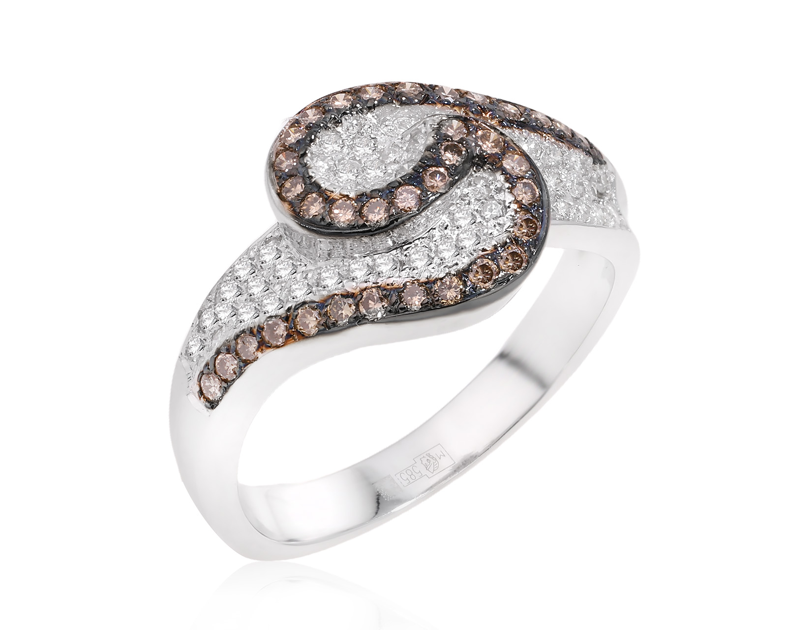 Золотое кольцо с бриллиантами 0.33ct 270225/1 Золотое кольцо с бриллиантами 0.33ct 270225/1