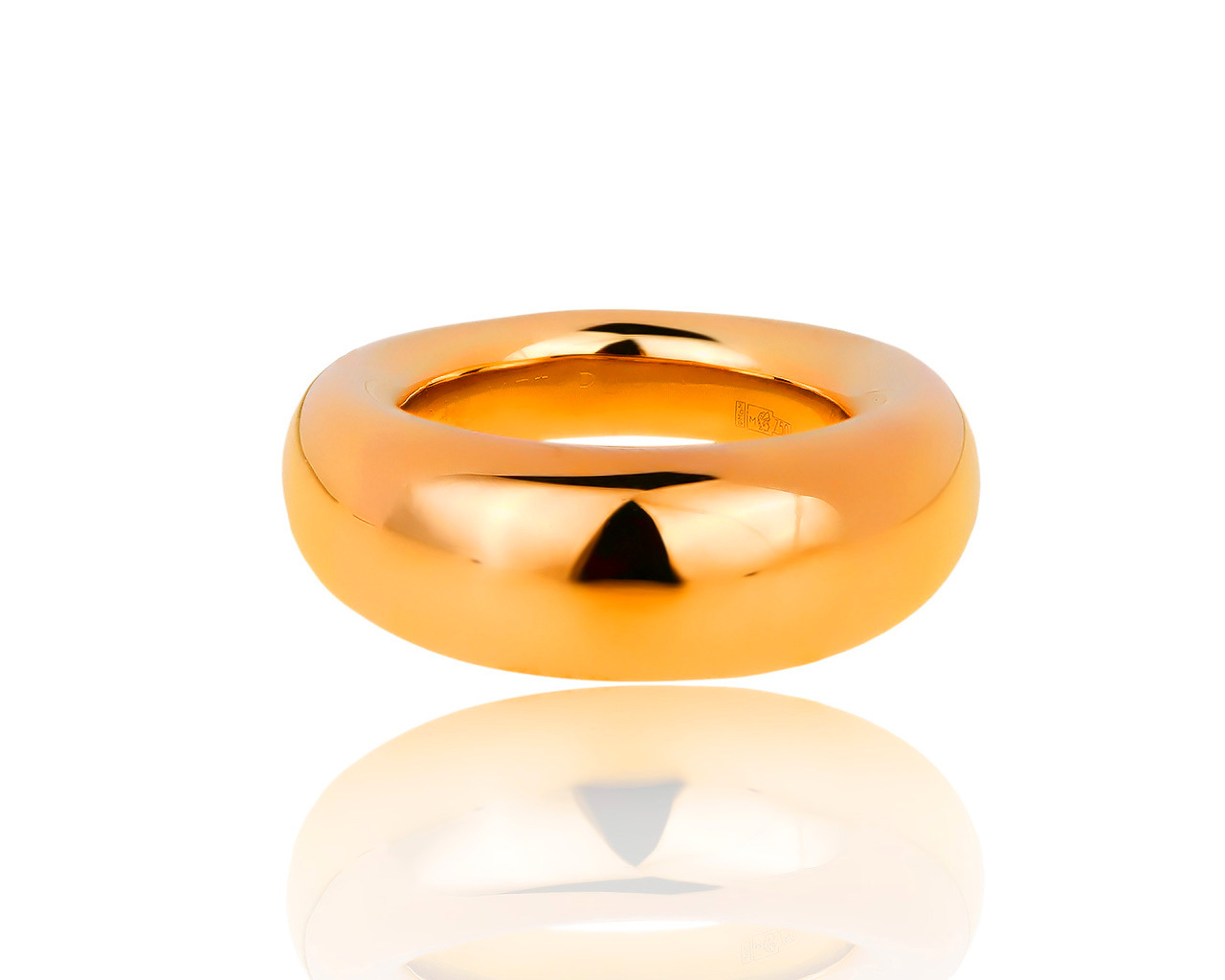 Оригинальное золотое кольцо Chaumet Anneau