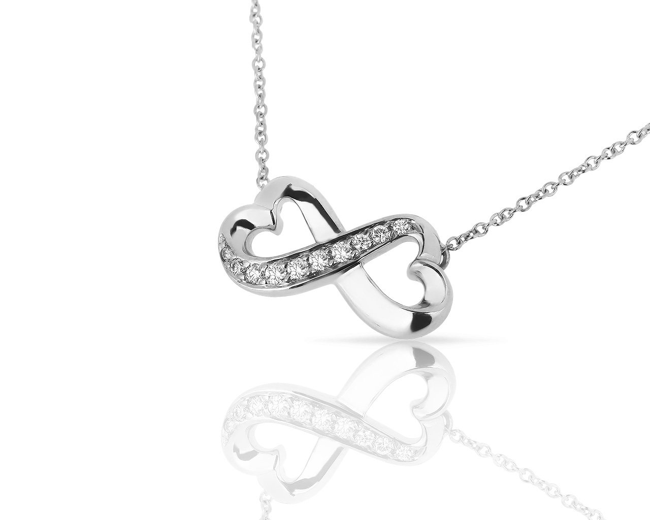 Золотой кулон с бриллиантами Tiffany&Co Paloma Picasso