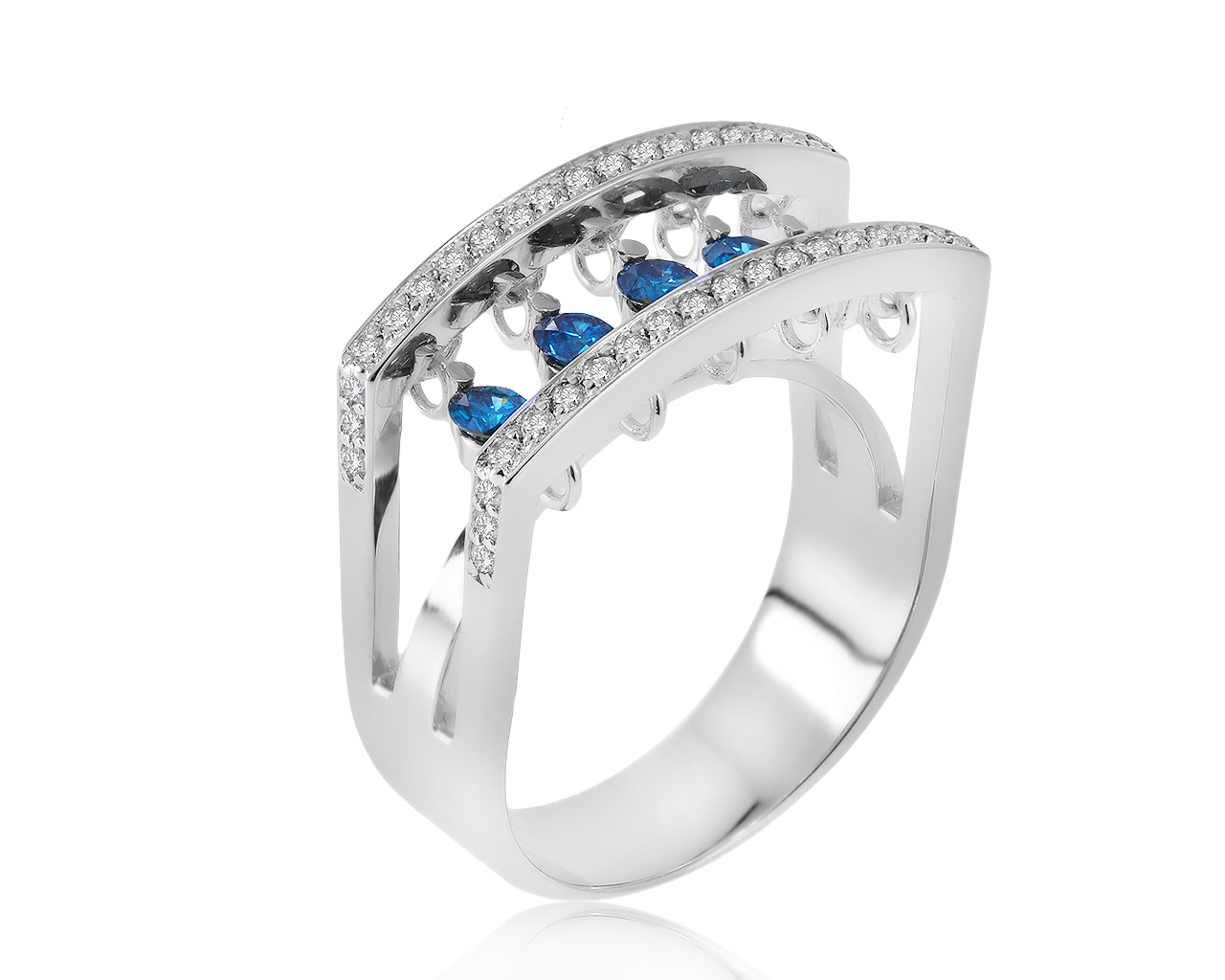 Оригинальное золотое кольцо с бриллиантами 0.52ct Roberto Bravo Salsa 281120/2 Оригинальное золотое кольцо с бриллиантами 0.52ct Roberto Bravo Salsa 281120/2