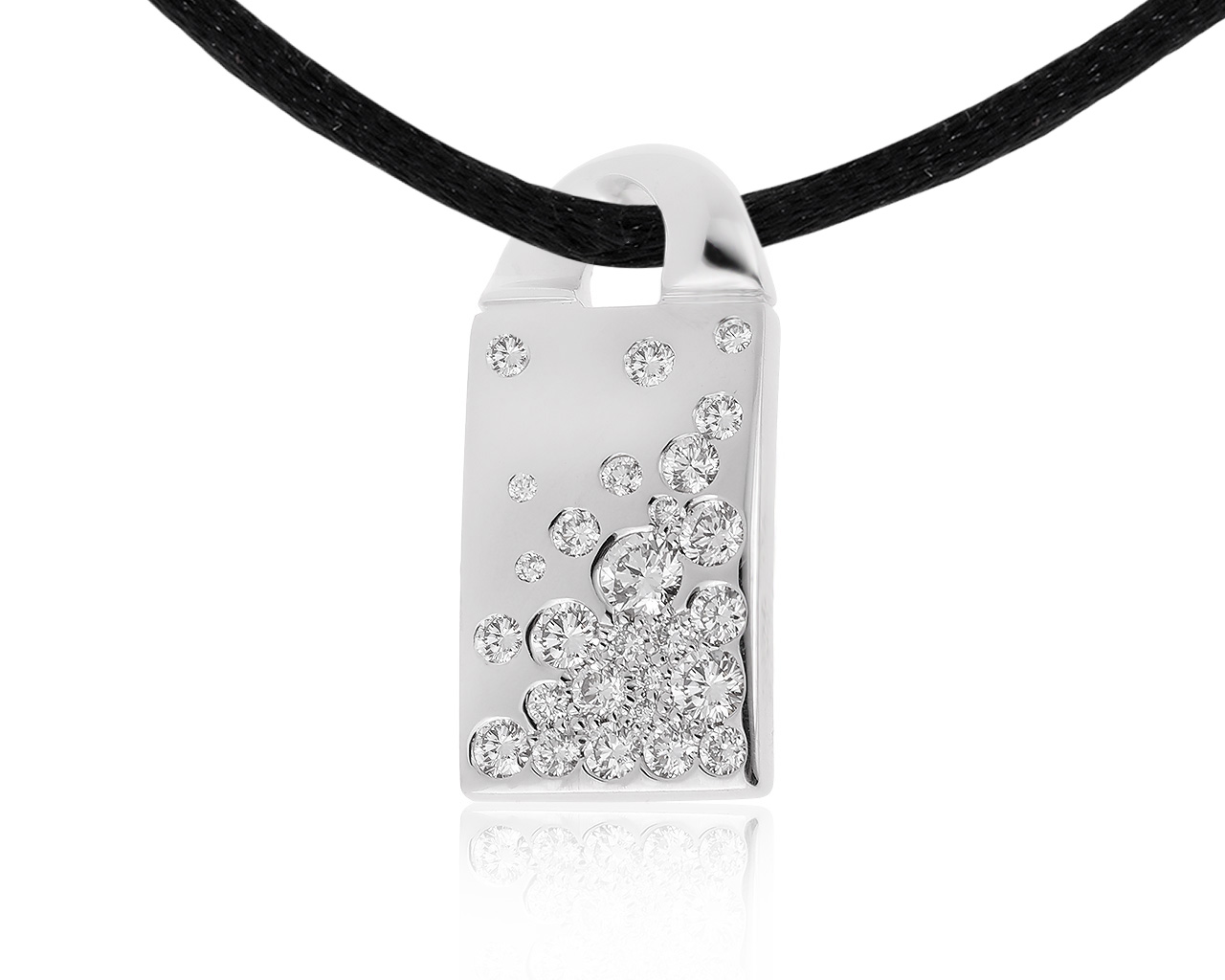 Оригинальный золотой кулон с бриллиантами 0.42ct Dior 290620/3