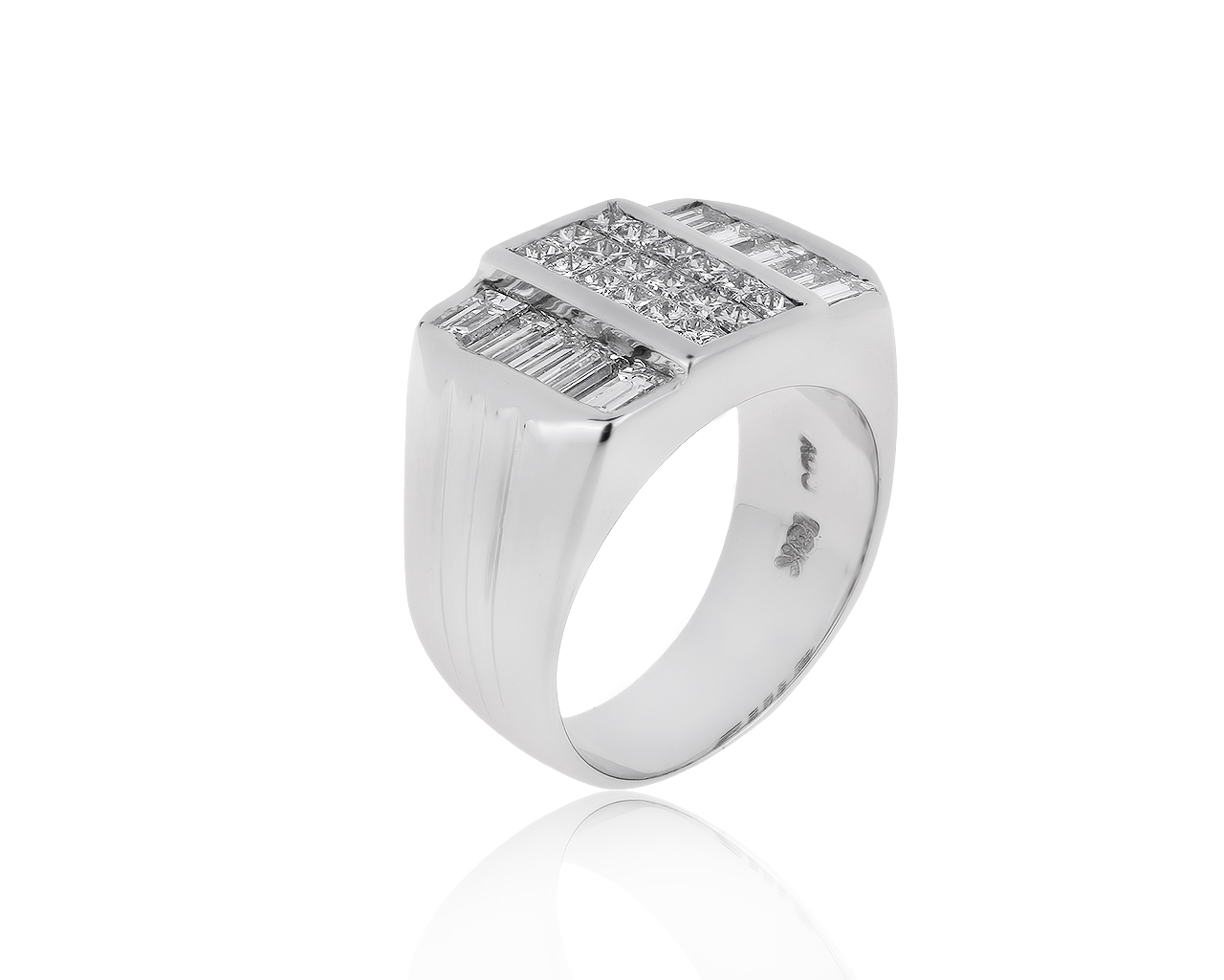 Прекрасное золотое кольцо с бриллиантами 2.45ct 141019/5