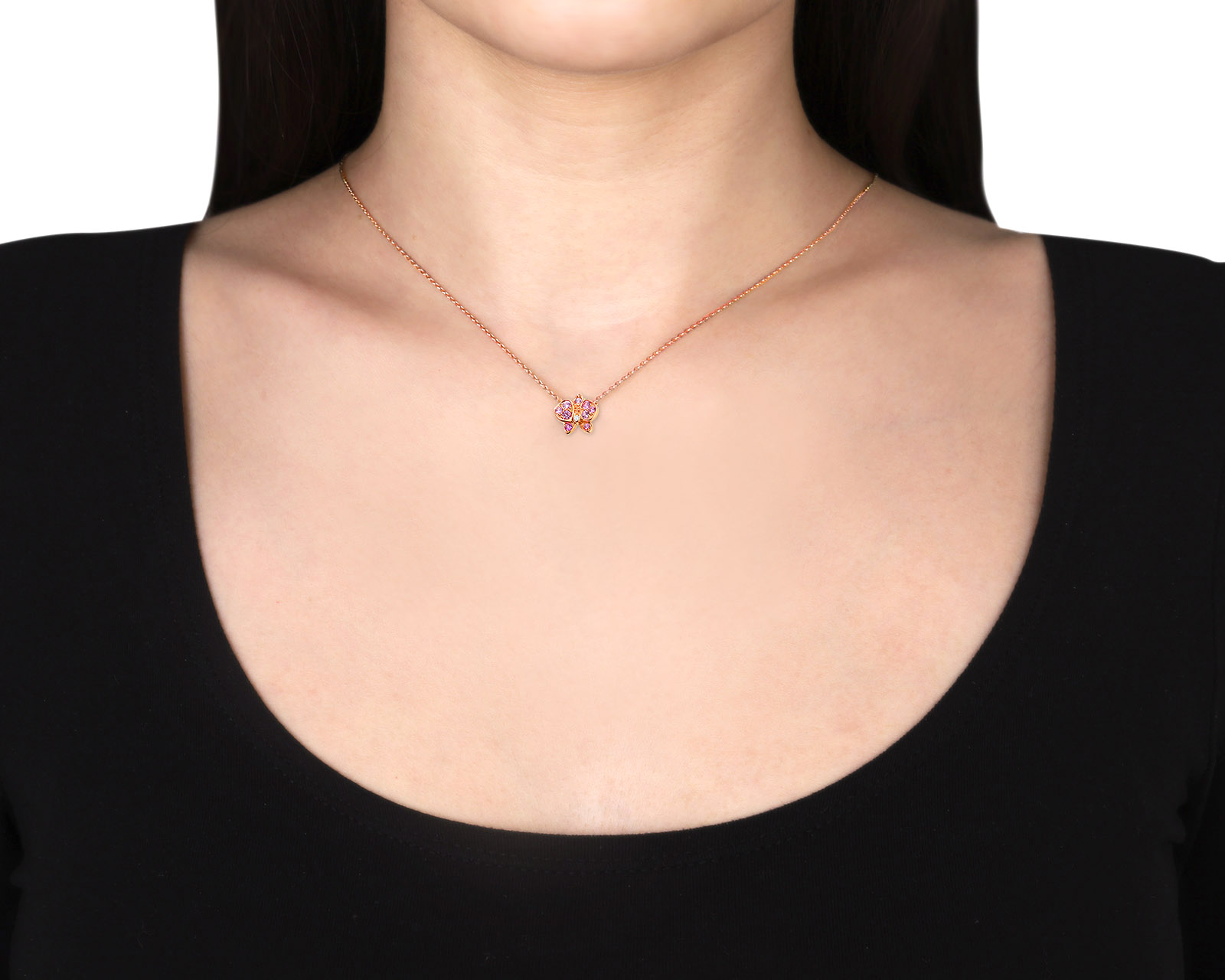 Оригинальное золотое колье Cartier Caresse d`Orchidees