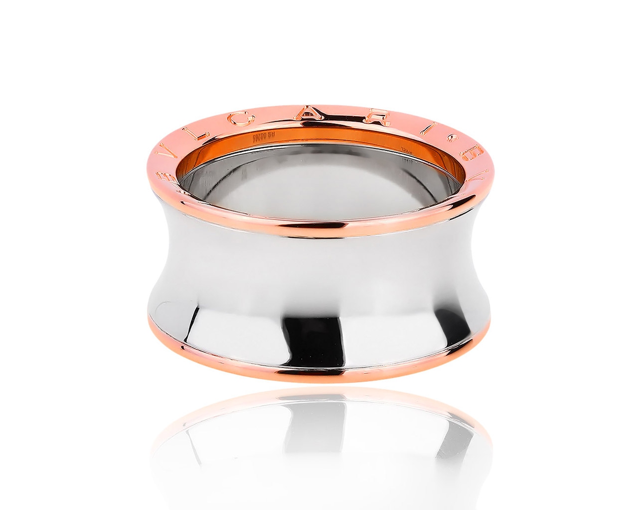 Кольцо из стали и золота Bvlgari B.Zero Anish Kapoor 270918/2