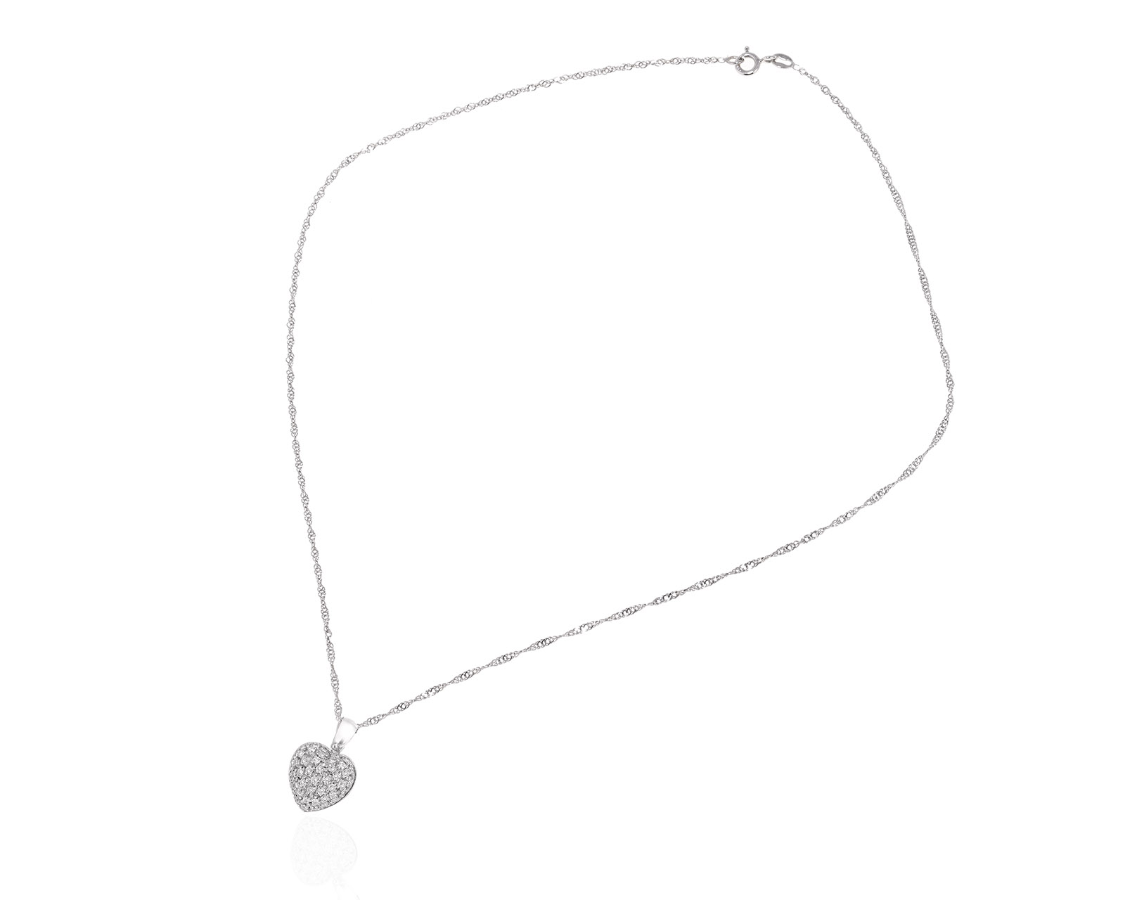 Оригинальный золотой кулон с бриллиантами 0.31ct Garavello Vincenzo