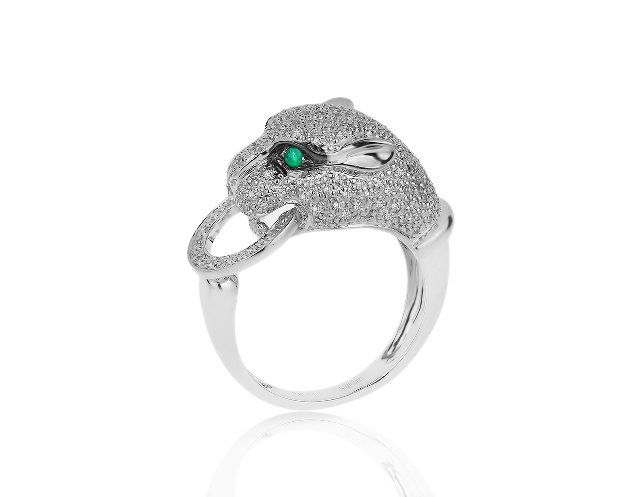 Оригинальное золотое кольцо с бриллиантами 0.17ct Roberto Bravo 250120/7