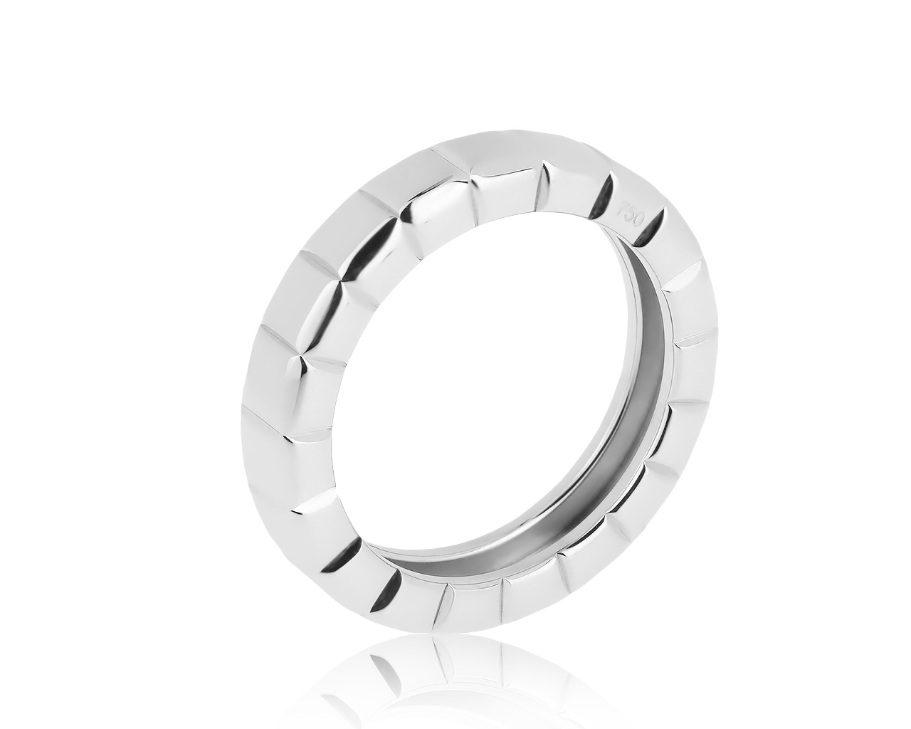 Оригинальное золотое кольцо Chopard Ice Cube 310820/12
