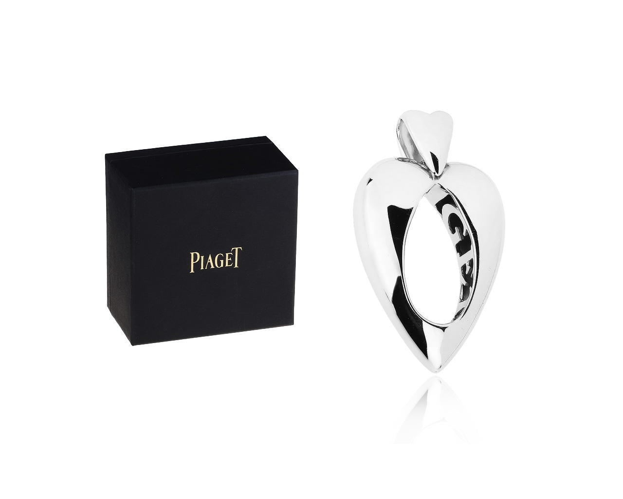 Оригинальная золотая подвеска Piaget Heart