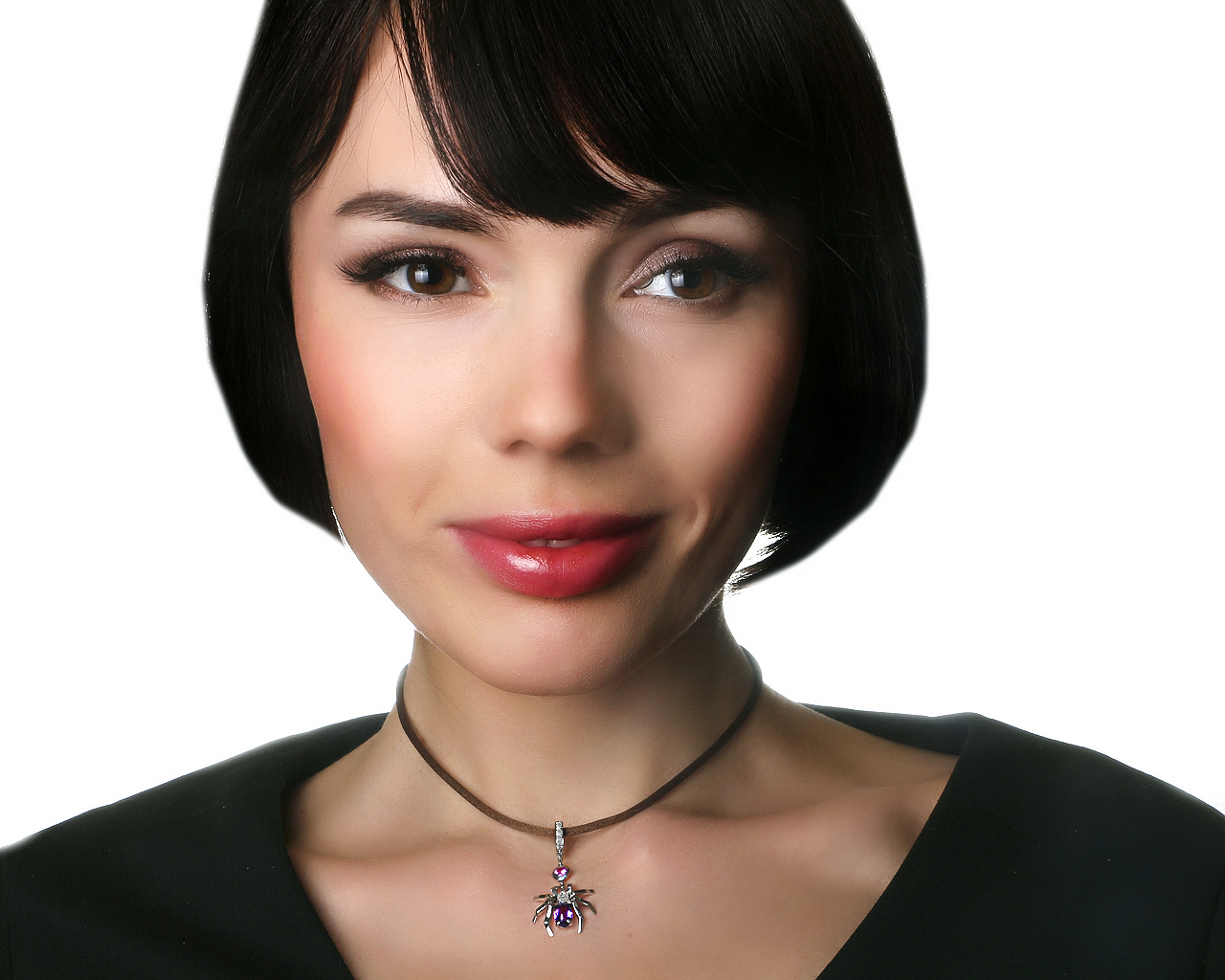 Золотой кулон с аметистом, сапфиром и бриллиантами Chaumet