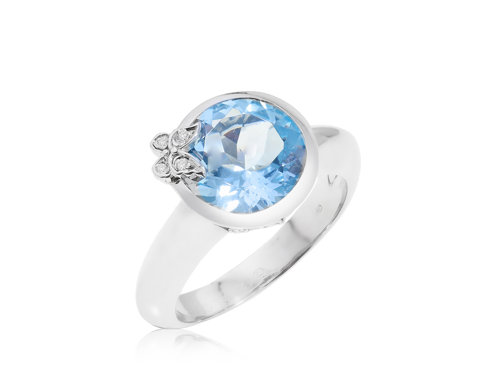 Оригинальное золотое кольцо Carrera y Carrera Baile de Mariposas Twist 110424/9