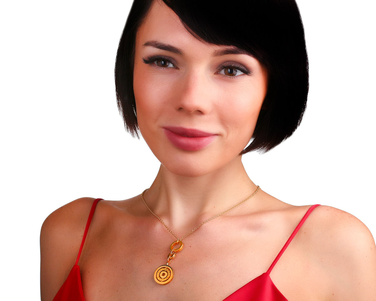 Изысканное золотое колье Bvlgari Cerchi Astrale