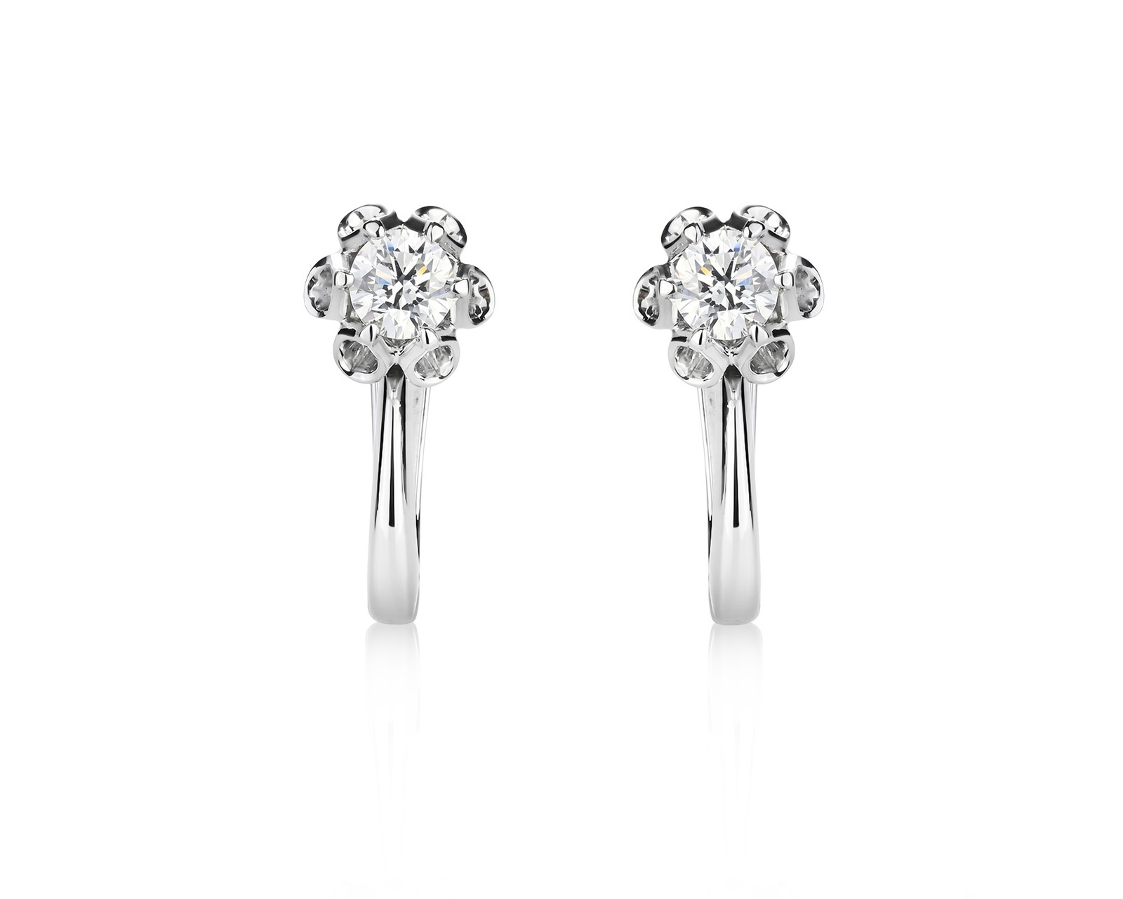 Оригинальные золотые серьги с бриллиантами 0.47ct Constantin Artmayer 040626/КМ355