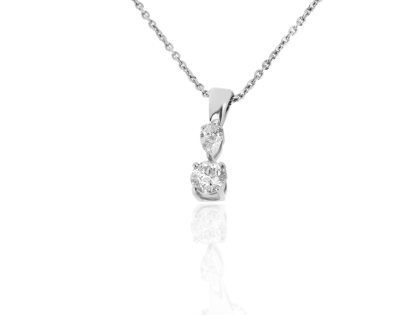 Оригинальный золотой кулон с бриллиантами 0.39ct Arte Diore