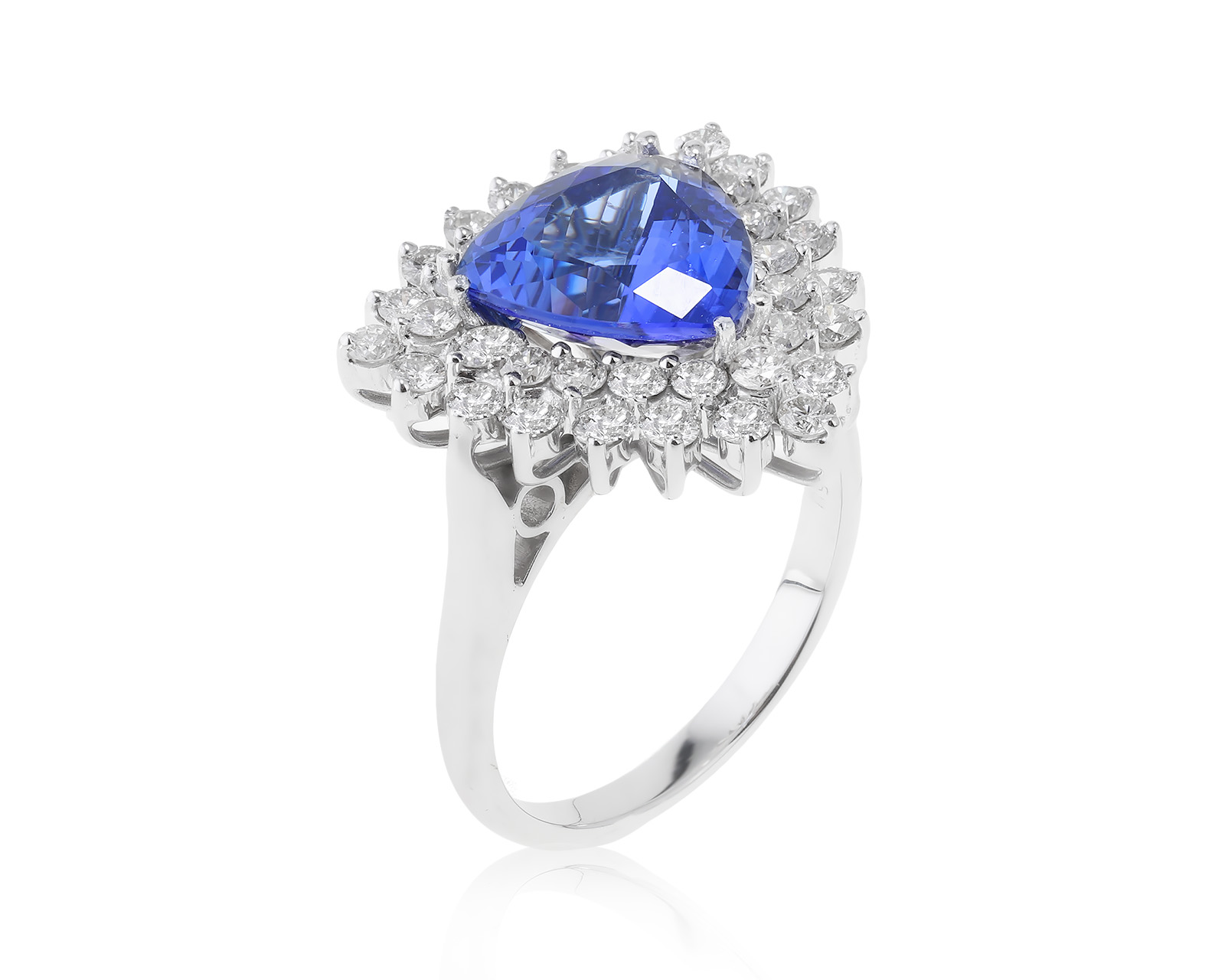 Золотое кольцо с танзанитом 4.50ct 070623/9