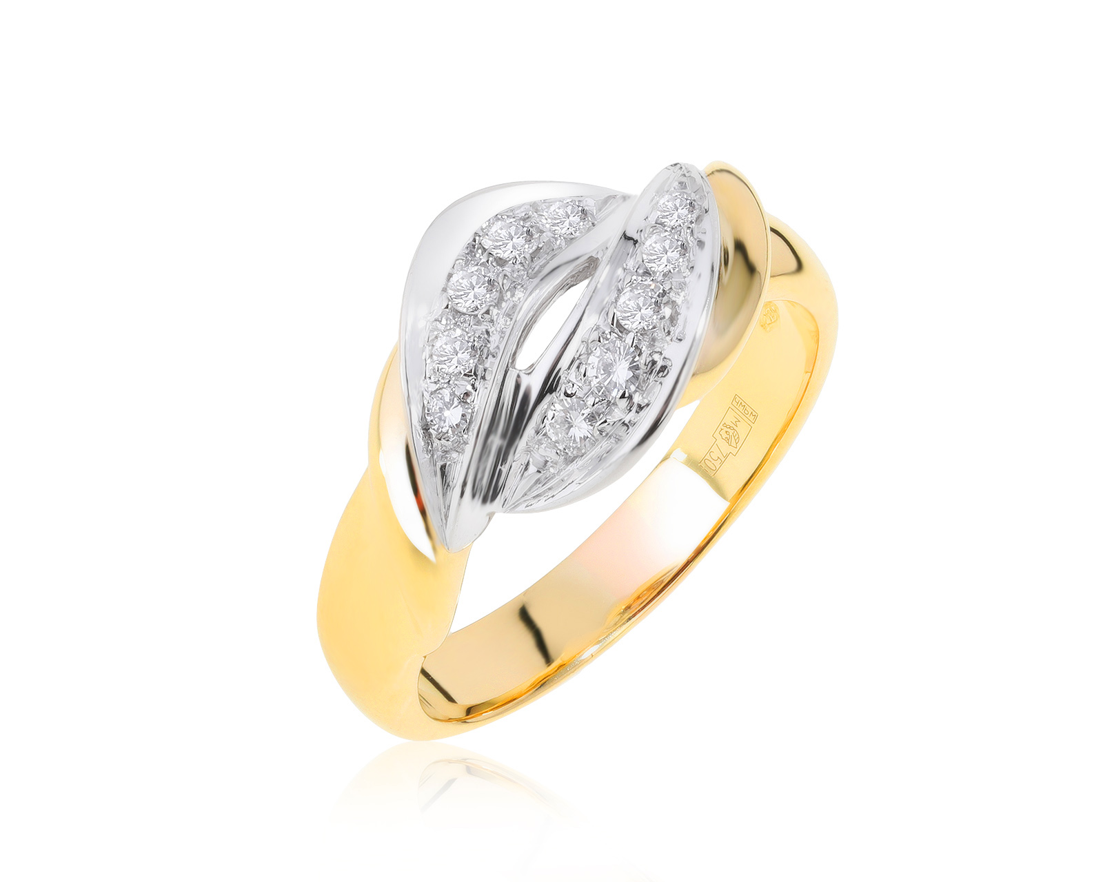Оригинальное золотое кольцо Carl F.Bucherer