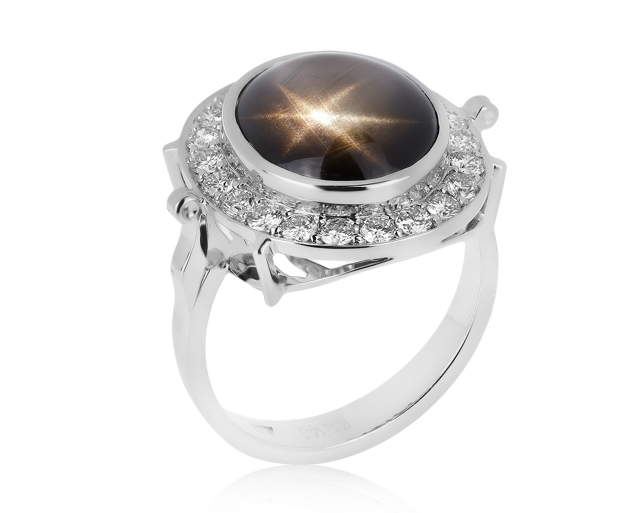 Великолепное золотое кольцо с сапфиром 5.78ct 210720/10