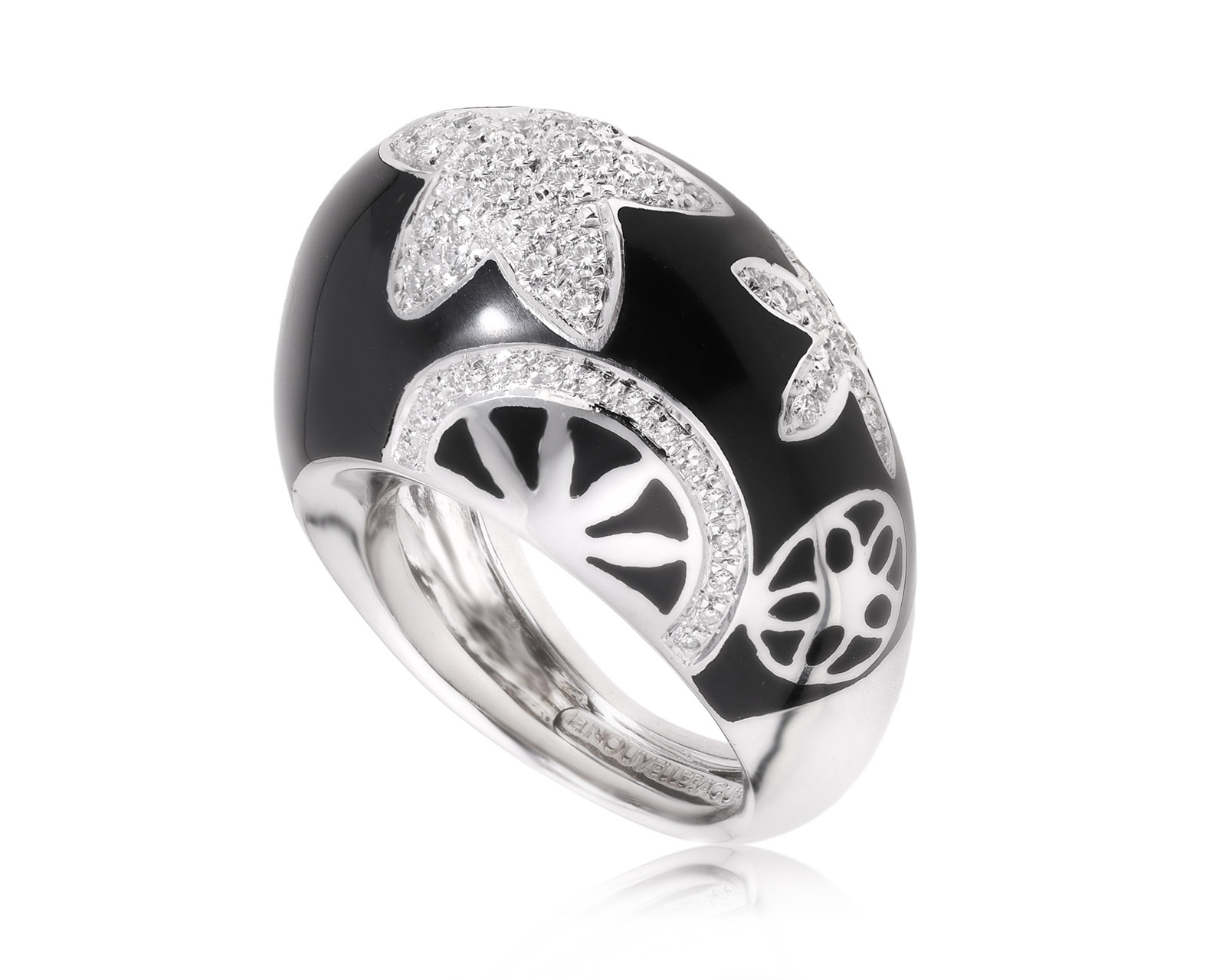 Оригинальное золотое кольцо с бриллиантами 0.50ct Nouvelle Bague 161025/3