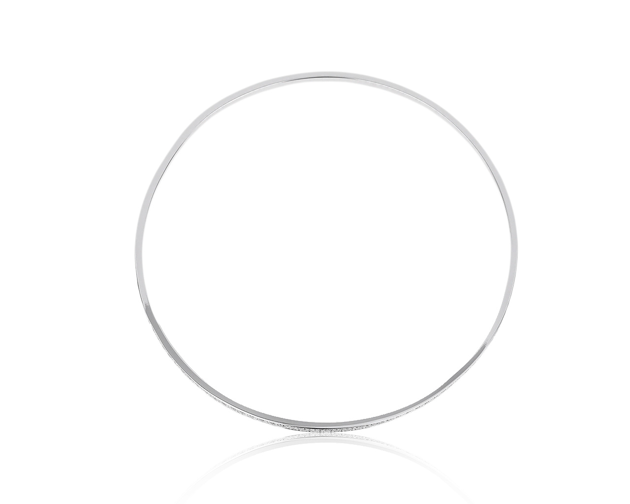 Прекрасный золотой браслет с бриллиантами 0.80ct