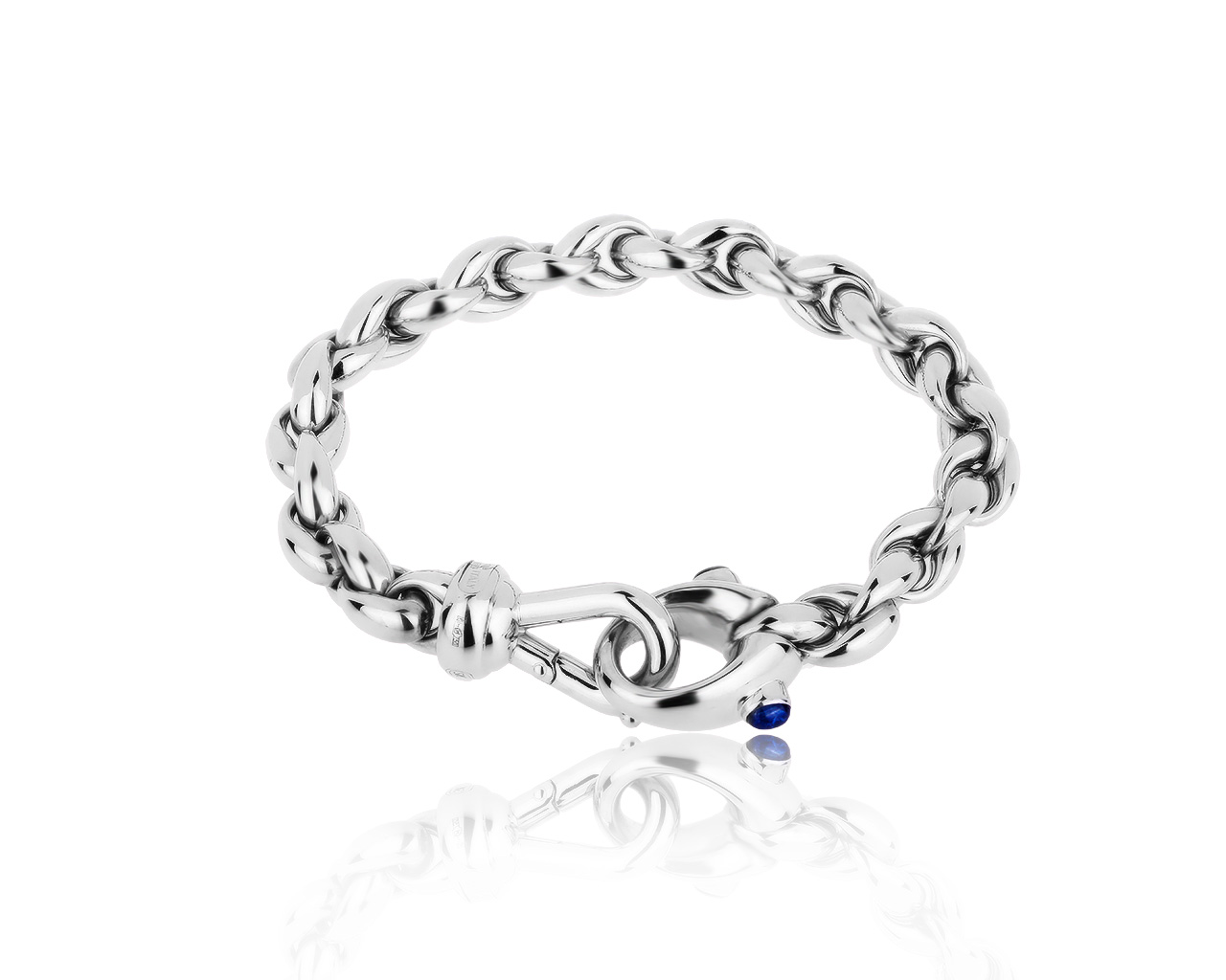 Оригинальный золотой браслет с сапфирами 0.72ct Signoretti 151219/10 Оригинальный золотой браслет с сапфирами 0.72ct Signoretti 151219/10