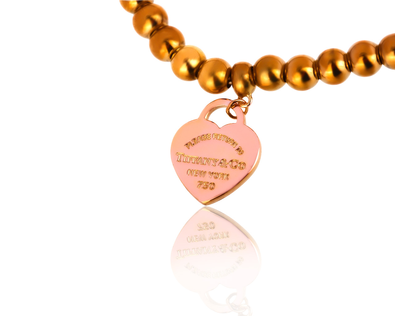 Оригинальный золотой браслет Tiffany&Co