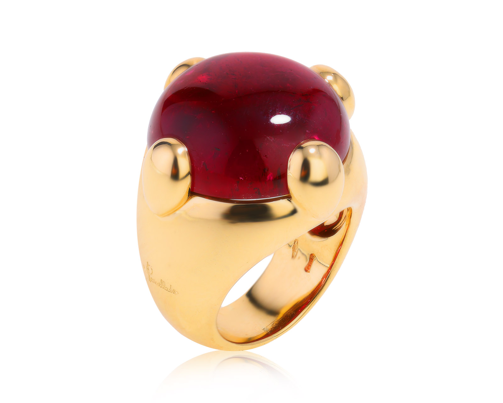 Оригинальное золотое кольцо Pomellato Griffe 141023/8