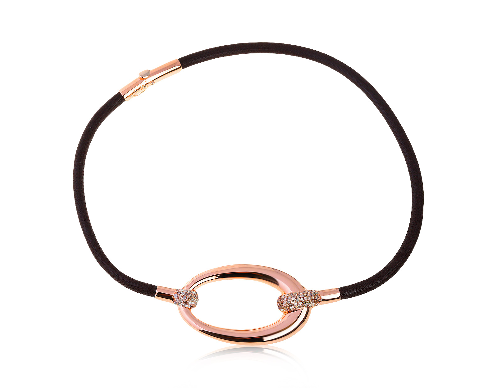 Оригинальное золотое колье с бриллиантами 1.32ct Alessandro Palwer