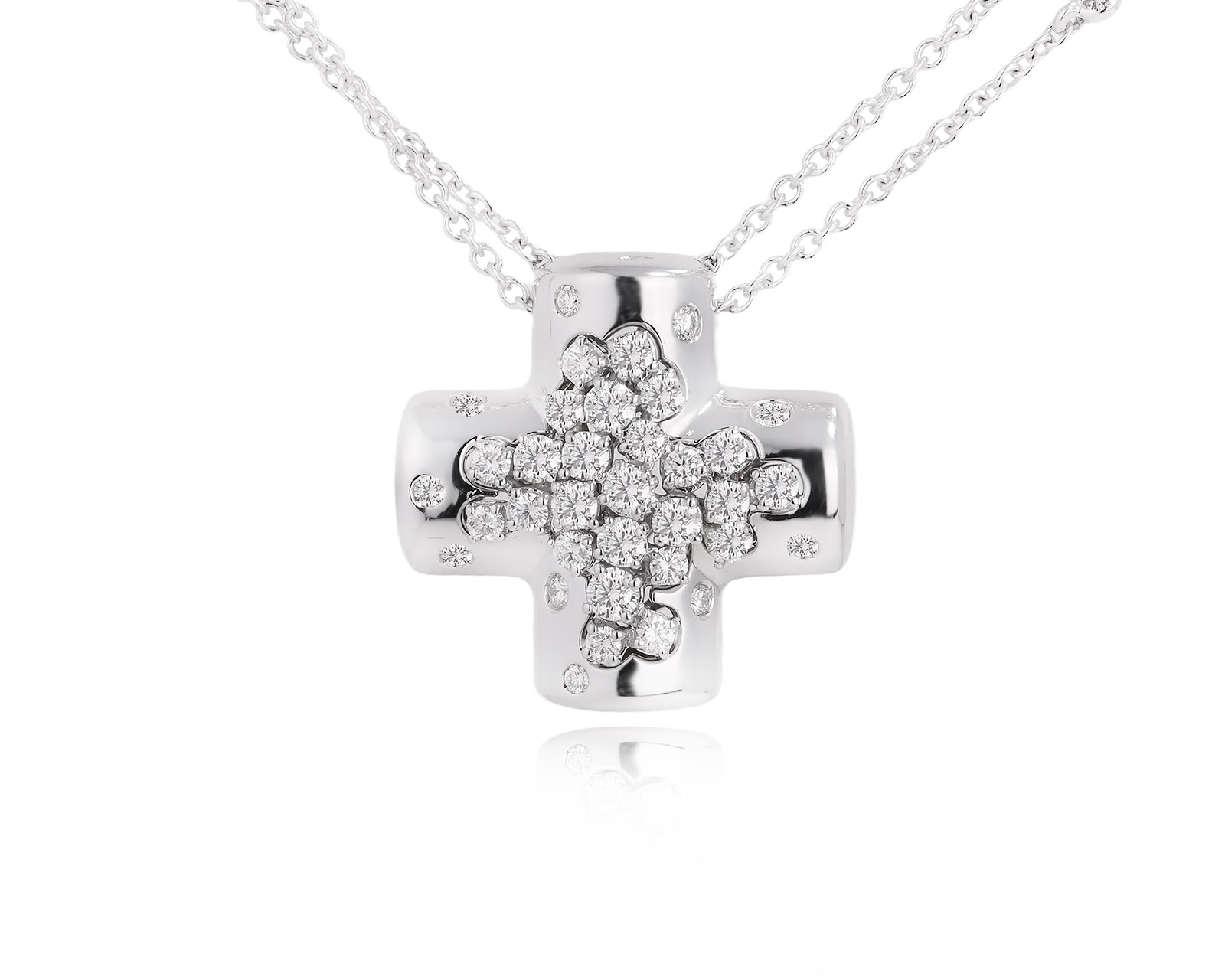 Оригинальное золотое колье с бриллиантами 1.18ct Damiani 300825/2